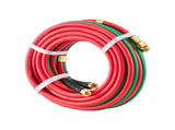 Oxygen Acetylene Hose, 1/4-Inch x 25FT Oxy Acetylene Hose with 9/16"-18 B Fitting, 300PSI T Grade V952-TJYYGHJRGMG2RD7J9V0