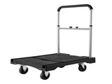 Foldable Push Cart Dolly, 149.69 kg Capacity, Folding Truck with Swivel Wheels, Moving V952-ZDPBC330LBSLTUW2Q001V0