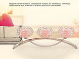 3 Arms European Classic Arch Iron Crystal Ball Romantic Candlelight Dinner Candlestick V1294-YM0901-JY16256-01