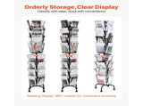 Greeting Cards Rack, 32 Pockets Rotating Postcard Brochure Stand, 360&deg Spinning Card V952-WJZSMXPKDHJS8Z53G001V0