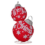 Christabelle Oversized Christmas Bauble Display Warm White LED Lights Indoor Outdoor Holiday De 112_MHA608