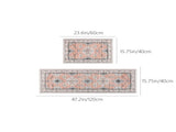 Tyidzon Kitchen Mats for Floor Set of 2 Pcs, Cushioned Non Slip Kitchen Rugs for Kitchen Floor, V1189-LWWAL-20260325-00822