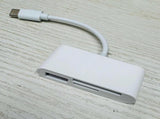 USB-C 3-in-1 Memory Card Reader Adapter for TF Card, Compatible with Phone & Laptop V1263-JX-4729