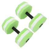 2Pcs High Density EVA Foam Dumbbell Set Aquatic Exercise Dumbbells for Men Women Indoor Swimming V1294-YM0703-3111230070813