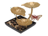 Tabletop Fountain Small Circulating Water Ornaments Indoor Waterfall for Office and Living Room AU V1294-YM0626-3115220163113