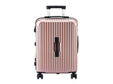 Wanderlite 28" Trunk Luggage Suitcase Travel 5 Wheels Type-C Port TSA Rose Gold LUG-ABS-TRUK-28-RG