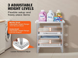 Stainless Steel Food Prep Table, 14 x 24 x 34 Inch Commercial Kitchen Worktable, with 2 Adjustable V952-CFBXGGZTSCGZZZ9YVV0