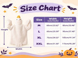 Adult Fleece Hooded Blanket Sleepwear, Funny Animal Cosplay Costume for Winter, Party & Halloween V1366-AZ2-W-25224