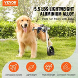 2 Wheels Wheelchair for Back Legs, Pet Wheelchair Lightweight & Adjustable Assisting in Healing, V952-CWLYLLSLLSZHTMYXJV0