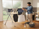CARLA HOME Clothes Drying Rack Folding Indoor Outdoor, Grey, Kitchen V178-36531