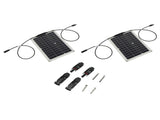 15W Solar Panel Portable Waterproof Monocrystalline Solar Charging Board for Outdoor Car Motor V1294-YM0523-3114210138011