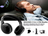 5-in-1 Bluetooth Wireless TV Headphone Hot A8 V1192-AZ-W-33226