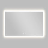 Smart LED Bathroom Mirror Anti-Fog Wall Mounted Vanity Mirror with 3 Color Dimmable Lights Touch V767-XMR-C28-331-AU