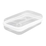 3pcs Zippered Hard Pouch PVC Clear Hard Shell Zipper Case Travel Bags for Building Blocks Puzzles V1294-YM0901-3117240278411