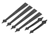 American Style Garage Handle Wrought Iron Garage Door Decoration Garage Door Hardware V1294-YM0523-3114210136311