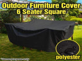 Waterproof 210D Oxford Cloth Cover For Outdoor Furniture Set - Protects From Uv Dust And Rain PRL-4276CH