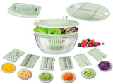 Vegetable Slicer - Salad Spinner - Mandoline - Salad Spinner - Multifunctional Slicer V1189-WXF-260203-00199