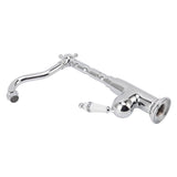 Bathroom Water Tap Retro European Style Brass Electroplating with Long Bend Hose Hot Cold Mixer V1294-YM0626-3112220094311