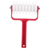 1Pc Pizza Dough Roller Red Kitchen Gadget for Uniform Baking and Bubble Prevention V1370-AZ4-14526