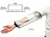 Adult Elbow Wound Waterproof Sleeve 2Pcs V1221-XM-LB487-GM35