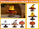Halloween Witch Lamp, 5.9" Inspired Witch Hat Lamp, Gothic Spooky Witches Decor with Holding V1366-AZ2-W-18285