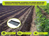 Heavy Duty Weed Control PP Woven Fabric Weed Mat Gardening Plant 1.83m x 30m V63-827111