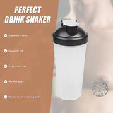 10x 700ml Protein Shaker Bottles Gym Supplement Blender Mixer Shake Cups V63-824231