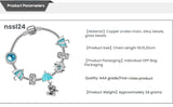 10 Styles Charm Bracelets Set Colorful Alloy & Glass Beaded Bracelets,Buy 3 for Better V1132-NSSL27-TRIPLE