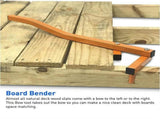 Lever Deck Board Bending, Straightening and Locking Tool for Faster & Easier Deck Installation1 V1192-AZ-W-9923
