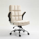 Velvet Home Ergonomic Swivel Adjustable Tilt Angle and Flip-up Arms Office Chair V226-SW1601BG
