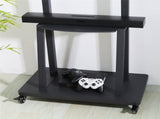 32-80 Rolling TV Stand with 2-Tier Shelf Adjustable Mount V178-66763