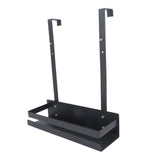 Bathroom Hanging Organizer Black Space Saving Iron Waterproof Multifunctional Shower Hanging Storage V1294-YM0901-3112230068411