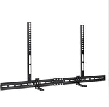 Universal Adjustable TV Soundbar Bracket Soundbar Mount Holder Wall 2Way Install V767-U-360B