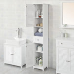 Freestanding Tall Bathroom Cabinet 170x32x30 cm V178-84713