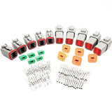 5 Set Deutsch DT 6 Way Pin Male/Female Kit Electrical Connector Plug Waterproof V201-DT4606P5SETA