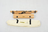 4 Chairs & 1 Table Set Bamboo Camping Folding Portable Outdoor Picnic Travel BBQ V563-MD-020MN_019M-NW__SET4