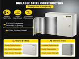 NEMA Steel Enclosure, 20 x 20 x 6'' NEMA 4X Steel Electrical Box, IP66 Waterproof & Dustproof, V952-DQXJSTCFS50X50X15V0