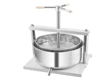 3.17 Gal/12L Fruit Wine Press, 2 Stainless Steel Barrels, Manual Juice Maker, Cider Apple Grape V952-GJYZJTMBXG126ECPKV0