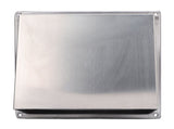 Exterior Wall Vent Cover with Flats 100mm Square SUS304 Stainless Steel Dryer Exhaust Vent Cover for V1294-YM0901-3114240091311