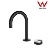 2021 New Marble Stone handle matte black wall taps 1/4 turn matte black pattern V549-MARBLEHCBENCH