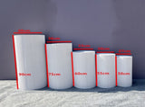 5x Metal Wedding Plinths Cylinder Pedestal Stand Ripple Cake Dessert Display V201-CYL0005WH9AU