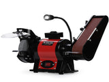 BAUMR-AG Bench Grinder and Belt Sander Combo, 150mm Grinding Disc, 50 x 686mm Linisher, Brushless V219-SNDBELBMG35A