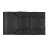 10 Pcs A4 Portfolios Folder with Elastic Band File Folder Plastic Corner Folder Postal Folder for V1370-AZ4-12924