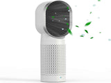 Small Desktop Air Purifier with H13 HEPA Filter - White, For Travel & Bedroom V1263-JX-4802