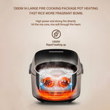 Midea 5L Multi-function IH Rice Cooker 1300W LED Display Automatic Keep-Warm V943-MB-HS5066W1