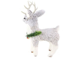 Xmas Deer Exquisite Cute Desktop Holiday Simulation Elk Figurine for Show Window V1294-YM0901-241008HL01-4