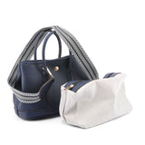 Women's shoulder bag, women's wallet, vintage handbag-Dark Ink Blue,Small V1265-264-255S