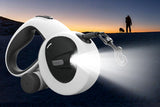 5m Auto Retractable Dog Leash with LED Light Pet Walking Lead for Small Medium Large Dogs - M V1263-JX-6250-1