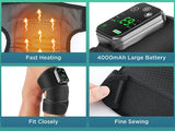 Heated Knee Massager with Heat Therapy 3 Temp Levels, Vibration Massage, Rechargeable & Adjustable V1232-XGAMY002