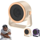 Heater Outdoor & Desktop Portable Heater, Portable Heate, Quiet Fast Heaters with 90&deg Adjustable V1366-AZ2-W-11549